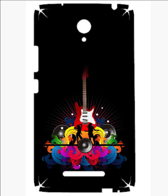 Snooky Micromax Canvas 6 Pro E484 Mobile Skin(Black)