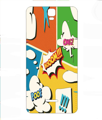 Snooky Micromax A190 Canvas HD plus Mobile Skin(Multicolor)