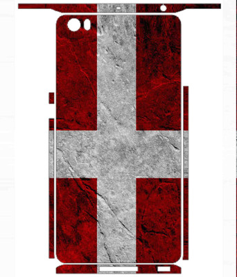 Snooky Mi Redmi Note Mobile Skin(Red)