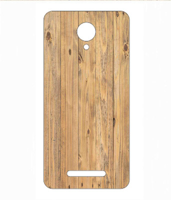Snooky Lava Iris X1 Selfie Mobile Skin(Brown)