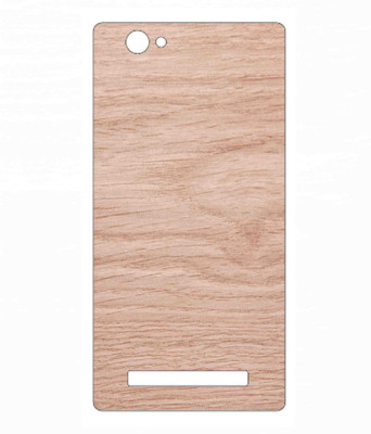 Snooky Lava Iris X 17 Mobile Skin(Brown)