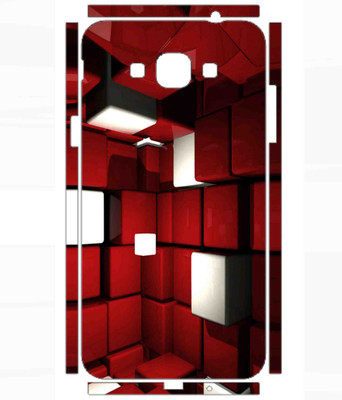 Snooky SAMSUNG Galaxy Grand Max Mobile Skin(Red)