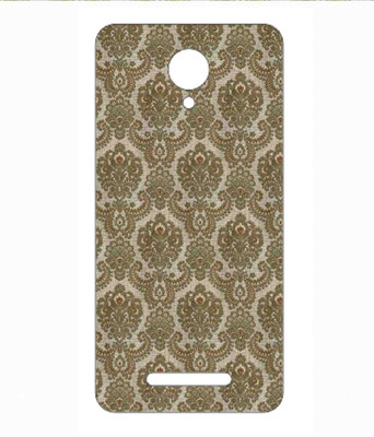 Snooky Lava Iris X1 Selfie Mobile Skin(Brown)