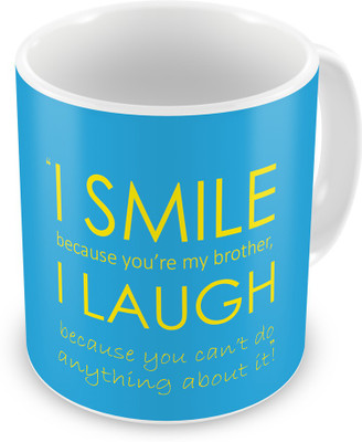 

Indigifts 120 Ceramic Mug(330 ml), Multicolor
