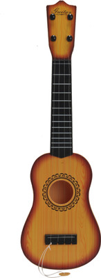 

Magic Pitara 22 Inch Guitar-Light Brown(Multicolor)