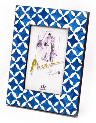 

CRAFTED IDEAS Wood Photo Frame(White, 1 Photos)