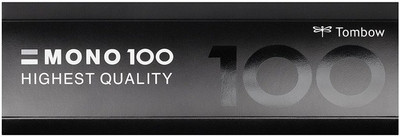 

Tombow MONO 100-3B Pencil(Set of 1, Black)