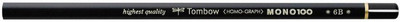 

Tombow MONO 100-6B Pencil(Set of 1, Black)
