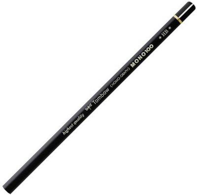 

Tombow MONO 100-HB Pencil(Set of 1, Black)
