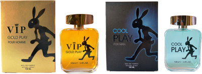 

Ramco Cool Play and VIP Gold Play Combo Perfume Eau de Parfum - 200 ml(For Men & Women)