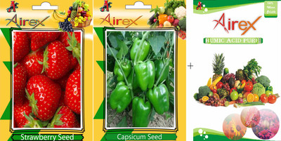 

AIrex Strawberry, Green Capsicum Seed(20 per packet)