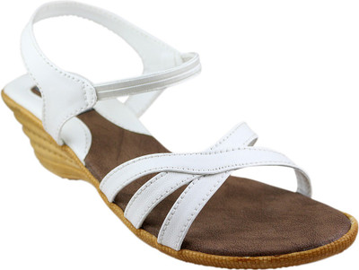 HEROSHOELINE Women White Wedges