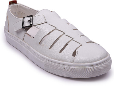 

Andrew Scott Men White Sandals