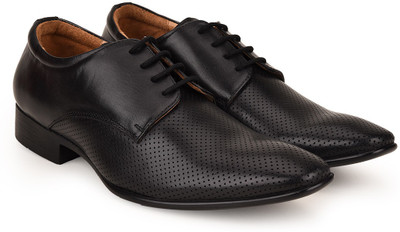

Escaro Men's Shoes Formal Lace Up For Men(Black