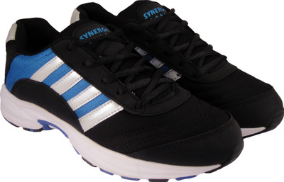 

Action Synergy SRH001 Black/Blue Phylon Sole Sports Running Shoes For Men(Black, Blue