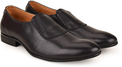 

Escaro Men's Shoes Formal Slip On For Men(Black