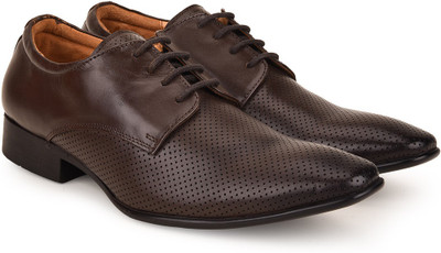 

Escaro Men's Shoes Formal Lace Up For Men(Brown