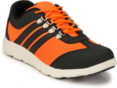 

Eego Italy Safety Steel Toe Walking Shoes For Men(Orange, Black