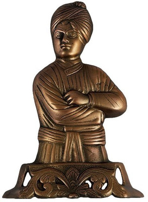 

Numeroastro Swami Vivekanand Idol Showpiece Decorative Showpiece - 24 cm(Copper, Aluminium, Copper)
