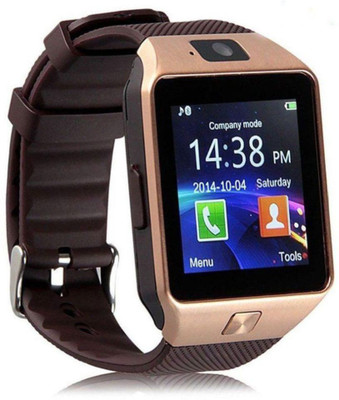 

IKJ Smart Watch Brown Smartwatch(Brown Strap Free Size)