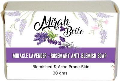

Mirah Belle Naturals Miracle Lavender Rosemary Anti - Blemish Soap(30 g)