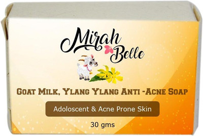

Mirah Belle Naturals Goat Milk, Ylang Ylang Anti-Acne Soap(30 g)