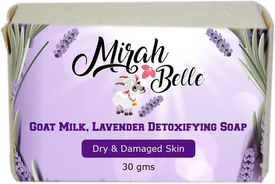 

Mirah Belle Naturals Goat Milk, Lavender Detoxifying Soap(30 g)