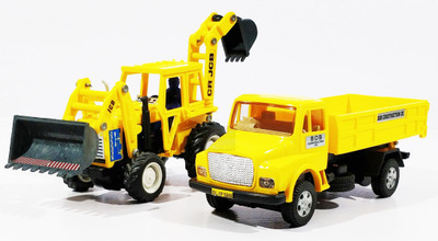 

Jack Royal Construction Kit - Type 8 - JCB-TLC Truck(Yellow) - Set Of 2(Yellow, Yellow)