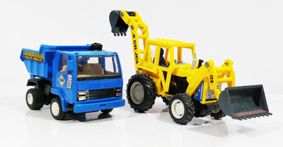 

Jack Royal Construction Kit - Type 11 -JCB-Dumper(Blue)(Yellow, Blue)