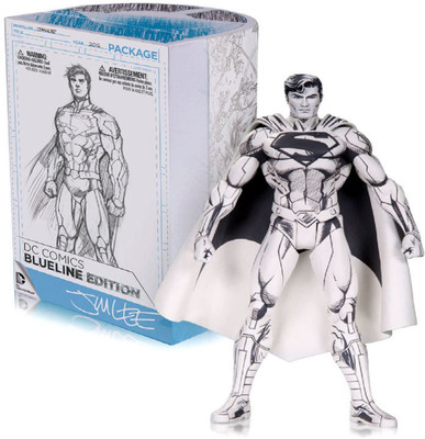 

DC Collectibles SDCC BlueLine Edition Superman Action Figure(Black, White)