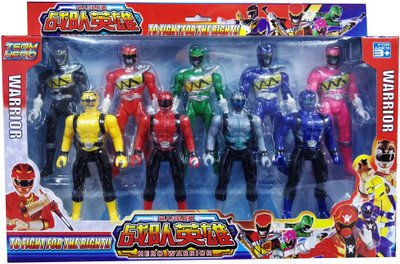 

Emob 9 Super Power Action Hero Ranger's Warrior Team(Multicolor)
