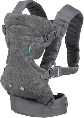 

Infantino Flip Advanced 4-In-1 Convertible Carrier Baby Carrier(Black, Front Carry facing in)