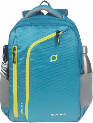 

Murano Slim Look Casual Polyester 23 L Laptop Backpack(Blue), White