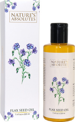 

Nature's Absolutes flax seed oil for hair and skin(220 ml)