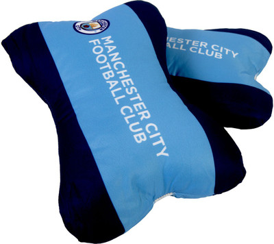 

Manchester City F.C. Multicolor Polyester Car Pillow Cushion for Universal For Car(Round, Pack of 1)