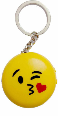 

Shoppernation Fancy Kiss Smiley Shock Keychain Key Chain(Multicolor)