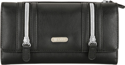

Lavie Casual Black Clutch