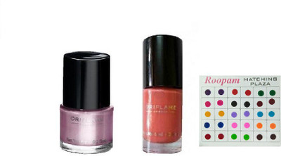

Oriflame Sweden Bindi with pure colour nail polishes(Set of 3)