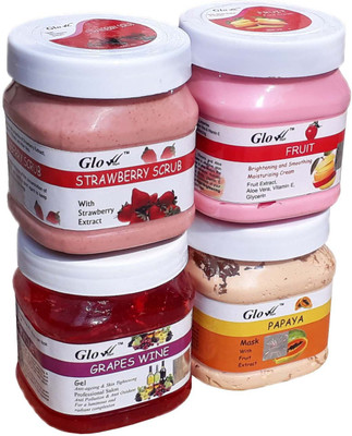 

Glow Right JASHM SPECIAL FACIAL SET II(Set of 4)