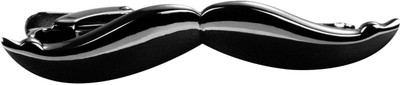 tiekart Silver Tie Pin(Black)