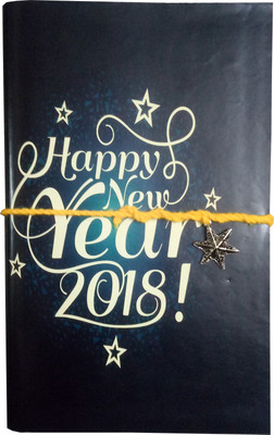 

GOONJ CREATIONS Regular Diary(New year brings new challenges and new resolutions. Pen down all your experiences from past year with your plans for the forthcoming new year in this beautiful handcrafted diary. This handsewn journal is ideal to fit your nee