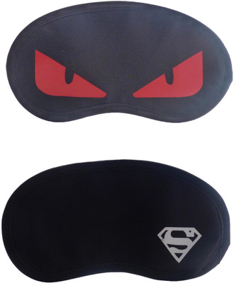 

Jenna RedEye-W_SupermanCartoon Travel Sleeping Eye Cover Blindfold (Pack of 2)(2 g)