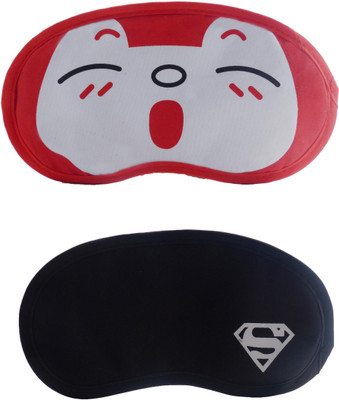 

Jenna RedSleepy-W_SupermanCartoon Travel Sleeping Eye Cover Blindfold (Pack of 2)(2 g)