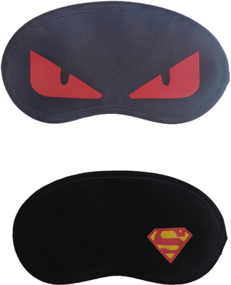 

Jenna RedEye-Y_SupermanCartoon Travel Sleeping Eye Cover Blindfold (Pack of 2)(2 g)