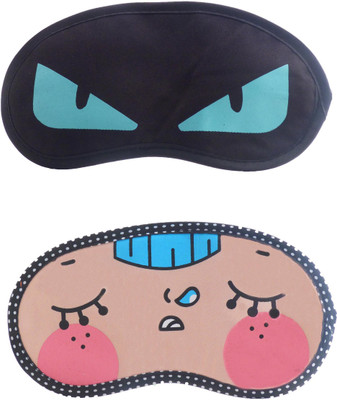 

Jenna BlueEye-NappingCartoon Travel Sleeping Eye Cover Blindfold (Pack of 2)(2 g)