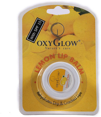 OxyGlow Cosmetics Lip Balm Lemon(8 g) available at flipkart for Rs.59