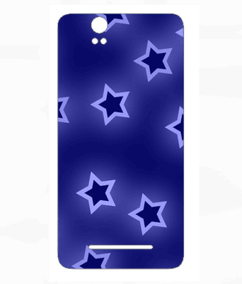 Snooky Lava Iris X1 Grand Mobile Skin(Blue)