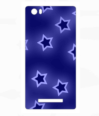 Snooky Lava Iris X10 Mobile Skin(Blue)