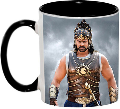 

Ashvah Bahubali 1635 Ceramic Mug(350 ml), Black