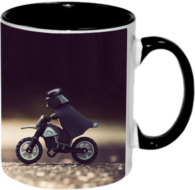 

Ashvah Toys Ceramic Mug(350 ml), Black